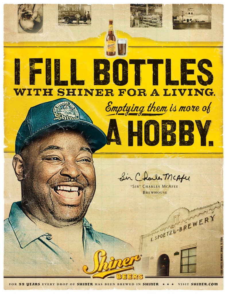 Shiner Beer Poster