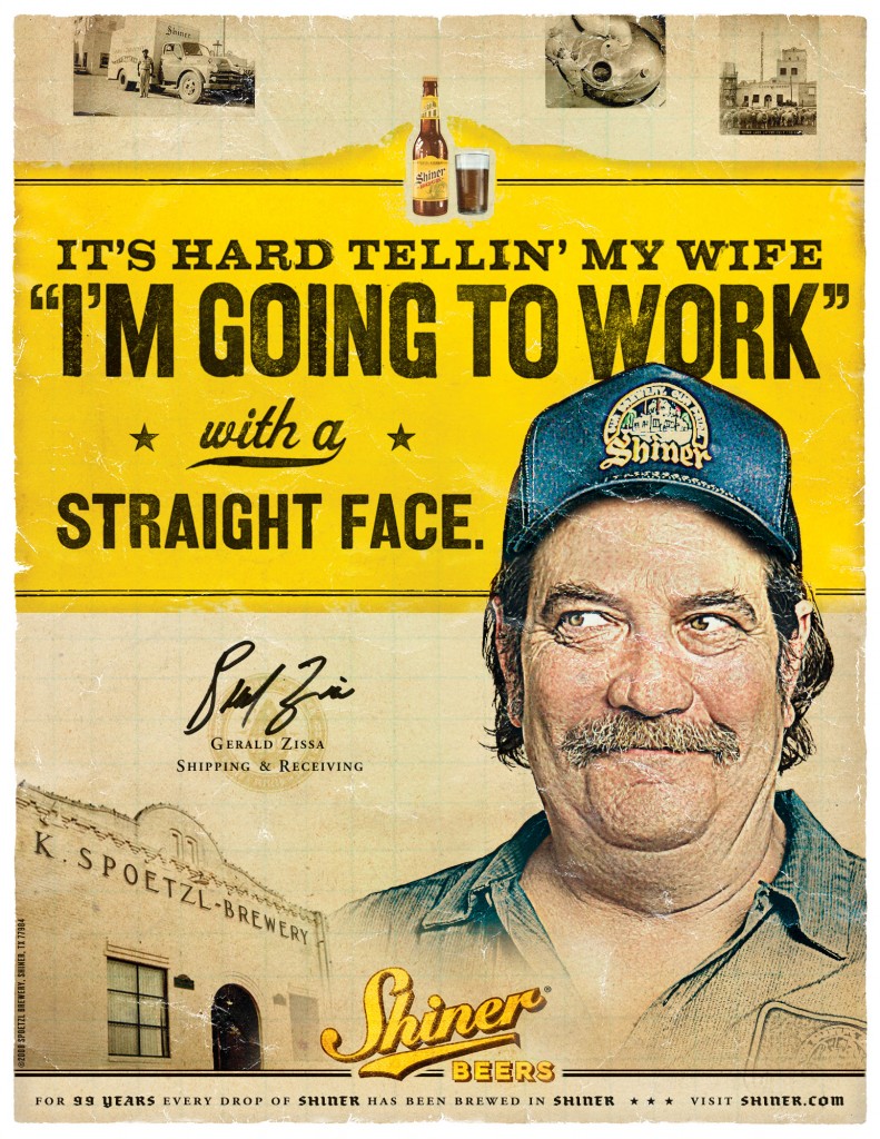Shiner Beer Poster