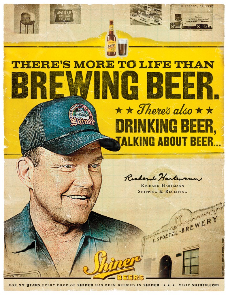 Shiner Beer Poster