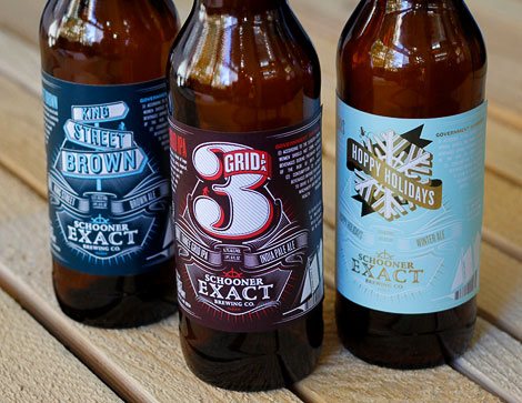 Schooner Exact Brewing Co. Bottles Schooner Exact Brewing Co. Bottles