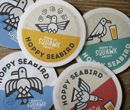 Hoppy Seabird Coasters